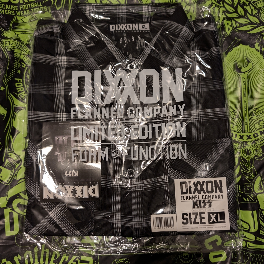 Dixxon Kiss Flannel Men's Size XL